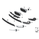 Obudowa NIVI BMW F15 F16 X5 X6 F85 F86 25d 30i 30d 35d 35i 40d 40e 50i 50d - 51137316059