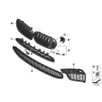 Obudowa NIVI BMW F15 F16 X5 X6 F85 F86 25d 30i 30d 35d 35i 40d 40e 50i 50d - 51137316059