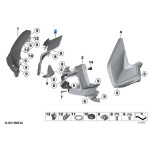 Obudowa górnej części reflektora BMW K52 R1250RT - 46638382832