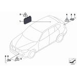 Obudowa gniazda wtyczka BMW E84 X1 MINI R55 R56 R56N R57 R58 R59 R60 R61 Cooper ALL4 S D JCW - 61136934315
