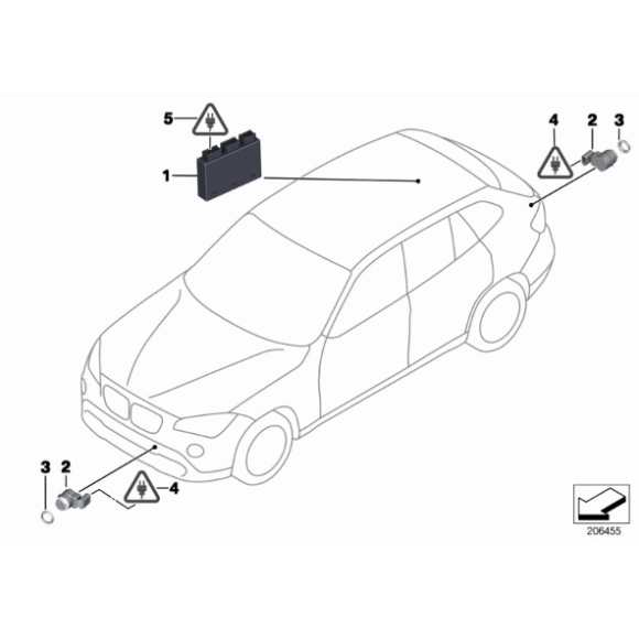 Obudowa gniazda wtyczka BMW E84 X1 MINI R55 R56 R56N R57 R58 R59 R60 R61 Cooper ALL4 S D JCW - 61136934315