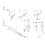 Obudowa gniazda BMW E36 E46  E53 E60 E61 E63 E64 E65 E66 E70  E71 E83 E85 E86 E90 E91 E92 E93 - 12521433915