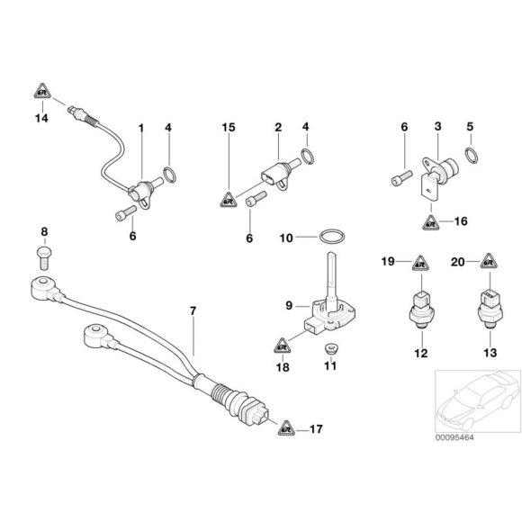 Obudowa gniazda BMW E36 E46  E53 E60 E61 E63 E64 E65 E66 E70  E71 E83 E85 E86 E90 E91 E92 E93 - 12521433915