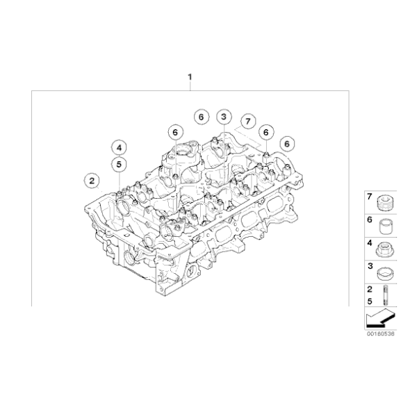 Oryginał BMW - 11127501428