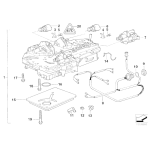 Filtr automatycznej skrzyni BMW E31 E32 E34 735i 730i 750i 525i 525i 530i 535i 850i - 24311218571