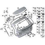 51181823474 Pokrywka BMW E28 E3 E30 E31 E32 E34 E36 E38 E39 E46 E53 E60 E61 E70 E83 E90 F01 F10 F30 MINI - 51181823474 - Części oryginalne BMW Łódź | Sklep internetowy BMW