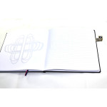 Notatnik notes szary BMW z ponadczasowym logo z nerek / grilli - 80242411118