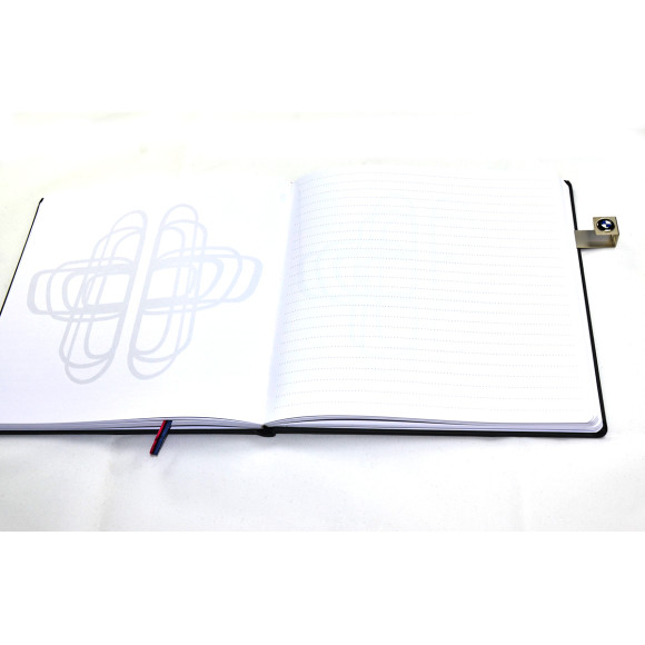 Notatnik notes szary BMW z ponadczasowym logo z nerek / grilli - 80242411118