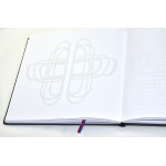 Notatnik notes szary BMW z ponadczasowym logo z nerek / grilli - 80242411118