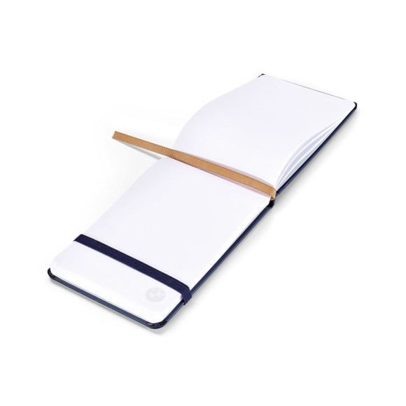 Notatnik notes mały granatowy BMW skóra - 80242454636
