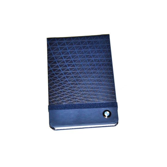 Notatnik notes mały granatowy BMW skóra - 80242454636