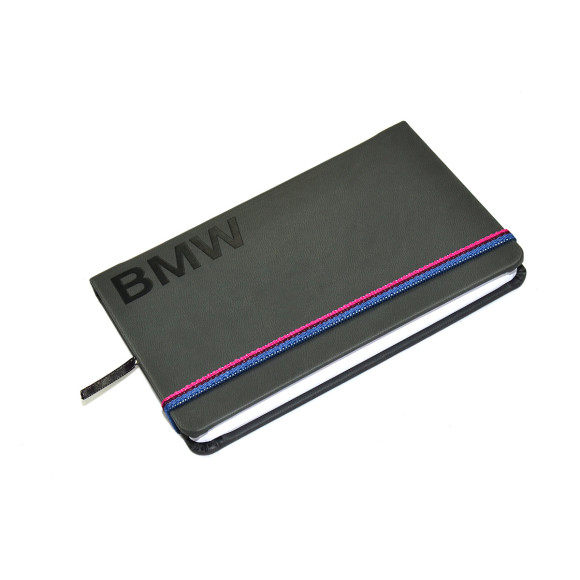 Notatnik notes kieszonkowy space grey BMW - 80242411117