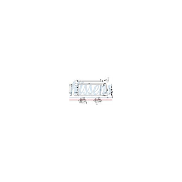 SKRAPLACZ KLIMATYZACJI BMW 2 F45 (14-), BMW X1 F48 (15-), MINI CLUBMAN (F54) (15-)