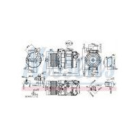 KOMPRESOR KLIMATYZACJI BMW 5 F10-F11-F18 (10-), BMW 7 F01-F02-F03-F04 (08-)