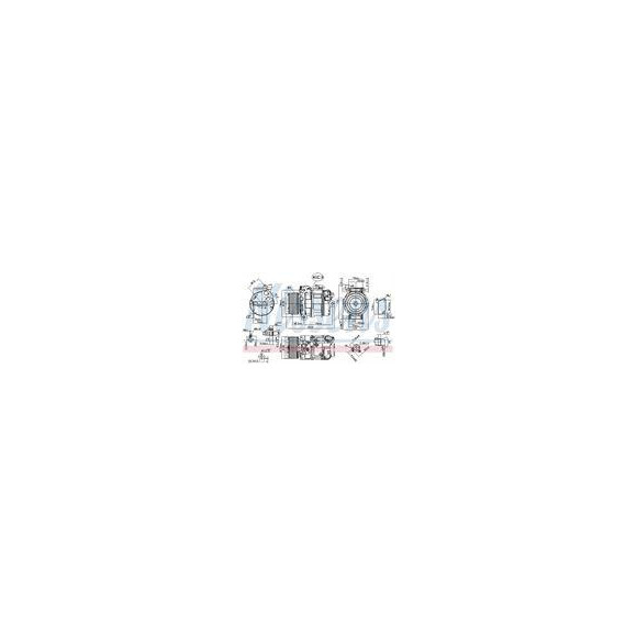 KOMPRESOR KLIMATYZACJI BMW 5 F10-F11-F18 (10-), BMW 7 F01-F02-F03-F04 (08-)