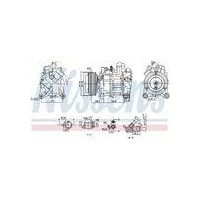 KOMPRESOR KLIMATYZACJI BMW 5 F10-F11-F18 (10-), BMW 5 GT F07 (09-)