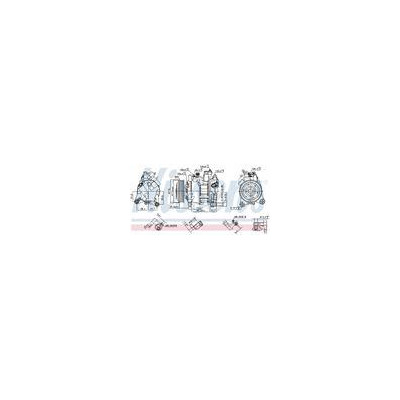 KOMPRESOR KLIMATYZACJI BMW 1 F20-F21 (11-), BMW 2 F22-F23-F87 (12-), BMW 3 F30-F31-F35-F80 (11-), BMW 4 F32-F33-F36-F82 (13-)