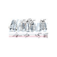 KOMPRESOR KLIMATYZACJI BMW 1 F20-F21 (11-), BMW 2 F22-F23-F87 (12-), BMW 3 F30-F31-F35-F80 (11-), BMW 4 F32-F33-F36-F82 (13-)