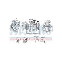 KOMPRESOR KLIMATYZACJI BMW 1 F20-F21  (11-), BMW 3 F30-F31-F35-F80 (11-)