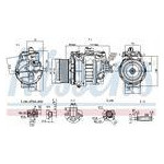 KOMPRESOR KLIMATYZACJI BMW-BRILLIANCE 3 F35 335LI 3.0T - L6