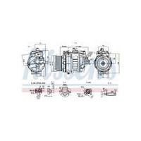 KOMPRESOR KLIMATYZACJI BMW-BRILLIANCE 3 F35 335LI 3.0T - L6