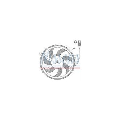 WENTYLATOR CHŁODNICY MINI CLUBMAN  (R55) (06-), MINI CONVERTIBLE (R57) (06-), MINI COUNTRYMAN (R60) (10-), MINI COUPE (R58) (06-
