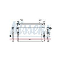 CHŁODNICA BMW 1 F20-F21  (11-), BMW 2 F22-F23 (12-), BMW 3 F30-F31-F35-F80 (11-), BMW 3 GT F34 (13-), BMW 4 F32-F33-F36-F82 (13-