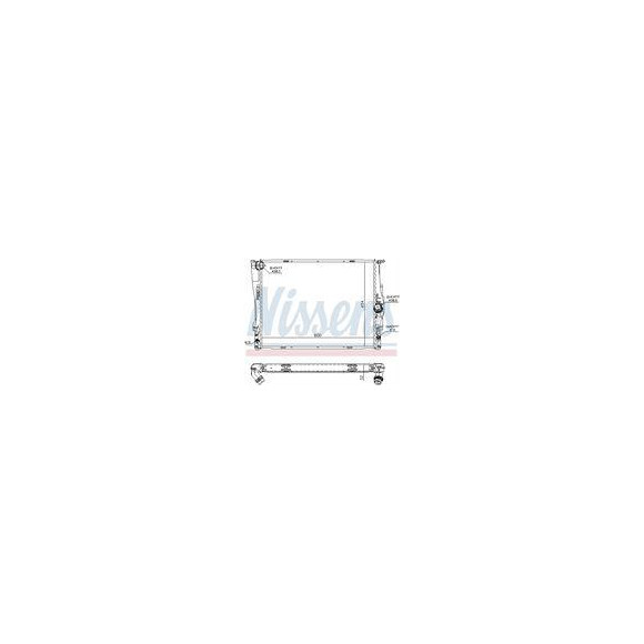 CHŁODNICA ALPINA B3 (E90-E91-E92-E93), BMW 1 E81-E82-E87-E88 (04-), BMW 3 E90-E91-E92-E93 (05-), BMW X1 E84 (09-), BMW Z4 E89 (0