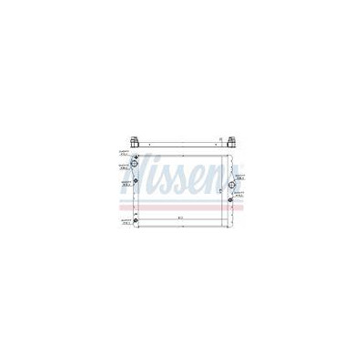 CHŁODNICA BMW 5 F10-F11-F18 (10-), BMW 7 F01-F02-F03-F04 (08-)