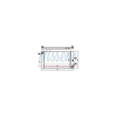 CHŁODNICA BMW 5 E60-E61 (03-), BMW 7 E65-E66-E67-E68 (01-)