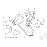 Napinacz paska micro BMW E32 E31 750i 750iL 850i 850CSi M70 S70 - 11281715626