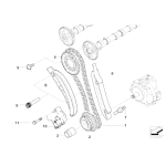 Napinacz łańcucha BMW E465 E60 E87 E90 318d 325d 330xd X3 520d 530d 535d 320d 330d - 13527787299