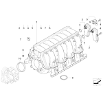 11617537999 Uszczelka kol. dolotowego BMW E60 E61 E63 E65 X5 E70 540i 550i 650i 740i 750i - 11617537999 - Części oryginalne BMW Łódź | Sklep internetowy BMW