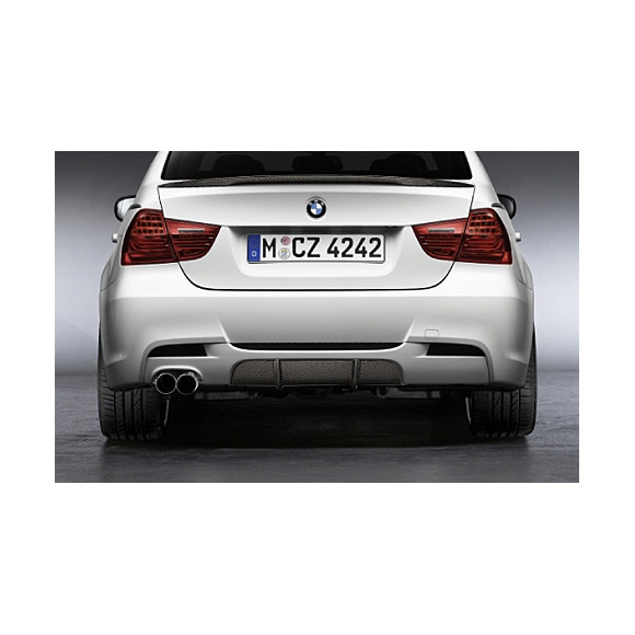 Nakładka dekoracyjna z karbonu do dyfuzora BMW Performance E90 E91 - 51122147973