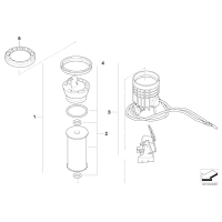 Filtr paliwa MINI R55 R56 R57 R58 R59 N14 N18 - 11252754870