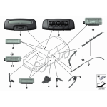 Moduł diod LED MINI F54 F55 F56 F57 F60 One Cooper JCW  - 63319263454