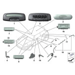 Moduł diod LED MINI F54 F55 F56 F57 F60 One Cooper JCW  - 63319263454