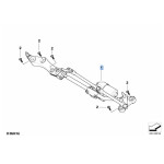 61617194029 Mechanizm wycieraczek BMW E60 E61 E63 E64 - 61617194029 - Części oryginalne BMW Łódź | Sklep internetowy BMW