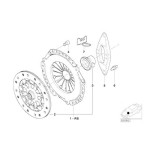 Łożysko oporowe BMW E30 E34 E36 E38 E39 E46 E21 E28 Z3 E9 E53 X5 - 21517521471