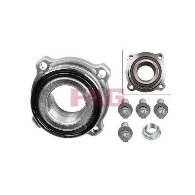 Łożysko koła tył BMW E70 E71 X5 X6 30dX 35dX 35iX 40iX 40dX 50iX M50dX M - 33416795961