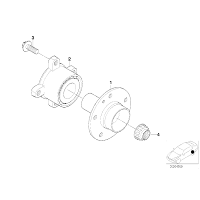Łożysko koła - 33411095652
