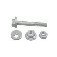 ŚRUBA MOCOWANIA (REGULACYJNA) ZWROTNICY BMW T. E38, E39, E60, E61, E63, E64, E65, E66, Z8 KPL. Z NAKRĘTKAMI I PODKŁADKĄ