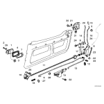 Zabezpieczenie BMW E12 E21 E24 E28 E30 E31 E32 E34 E36 E38 E39 E46 E60 E70 E90 F20 F30 MINI - 51221817032