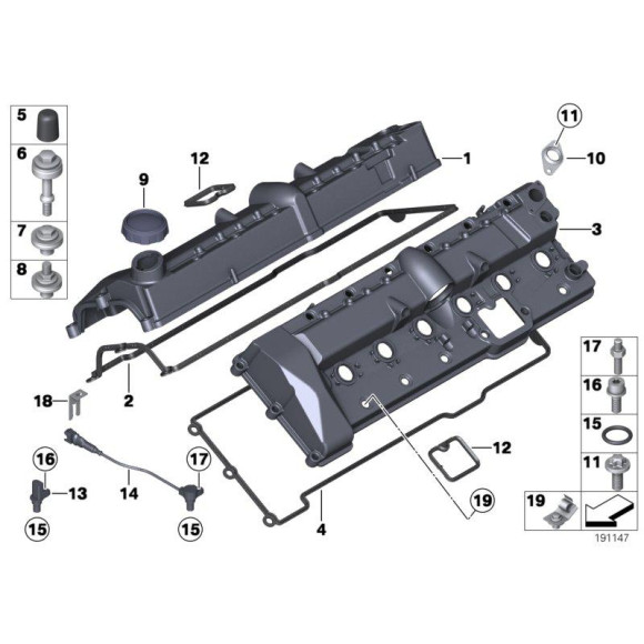 11127568809 Oryginał BMW - 11127568809 - Części oryginalne BMW Łódź | Sklep internetowy BMW