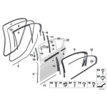 Listwa drzwi dół lewa BMW G12 725Ld 730LdX 730Li 740iX 740Li 750i 750LdX 750LiX M760LiX - 51137397869