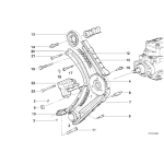 Łańcuch rozrządu BMW E36 E39 E38 318tds 325tds 525tds 725tds - 13522246583