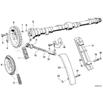 Łańcuch rozrządu BMW E12 E21 E23 E24 E3 E9 NK 630 633 728 730 733 316 318 320 518 520 525 528 530 - 11310731105