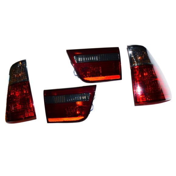 Lampy tył komplet BMW E53 X5 tuning dymione 3,0i 3,0d 4,4i 4,6is 4,8is