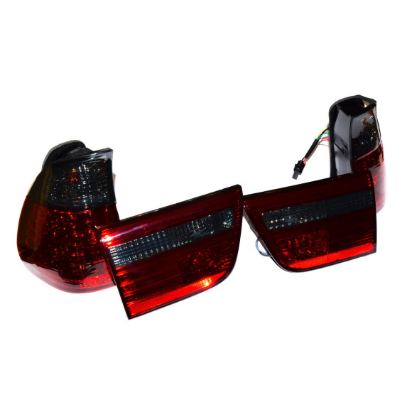 Lampy tył komplet BMW E53 X5 tuning dymione 3,0i 3,0d 4,4i 4,6is 4,8is