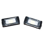 Lampki zestaw podświetlenie tablicy rejestracyjnej BMW E39 E60 E61 E90 E91 E92 E71 X6 - 63267165646